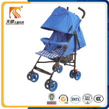 Best Quality Silk Floss and Oxford Cloth Material Baby Pram with Adjustable Canopy